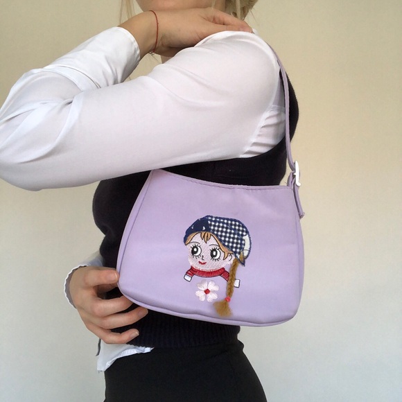 Pastel Purple Mini purse - Picture 3 of 4